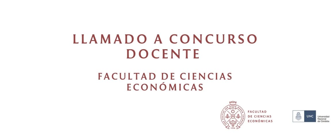 Concurso docente fce unc